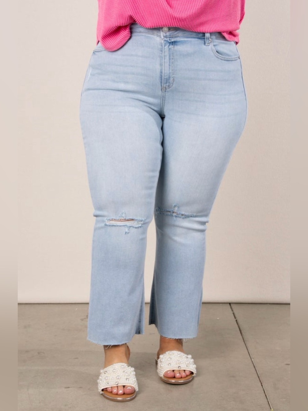 Sneak Peek Denim-High Rise Kick Flare Jeans